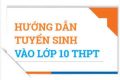 Thông báo V/v nộp hồ sơ trúng tuyển và đăng ký xét tuyển đợt 2 vào lớp 10 THPT năm học 2026-2027