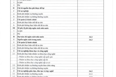 Quyết định số 14c/QĐ-THPTTVB ngày 01/6/2023 V/v công bố công khai bổ sung dự toán NSNN năm 2023 của trường THPT Trần Văn Bảo